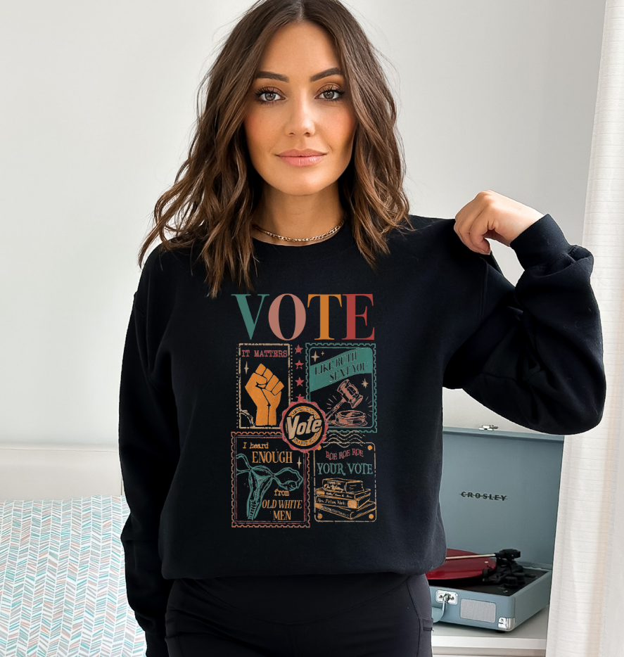 Vote Like Ruth Sent You Crewneck