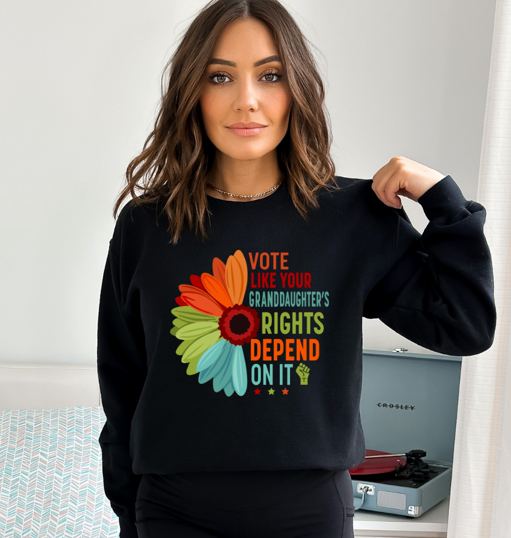 Vote Like Ruth Sent You Crewneck